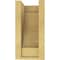 Ekena Millwork 5"W x 5"D x 10"H Wide Alpine Rough Cedar Woodgrain TimberThane Corbel, Primed Tan CORUR05X05X10ALPRCPR - alternate 3